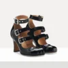 Animal Toe Three-Strap Shoe Animal Toe Three-Strap Shoe
