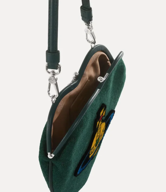 Belle Heart Frame Purse