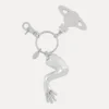 Frog Leg Charm Keyring