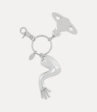 Frog Leg Charm Keyring