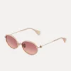 Hardware Orb Oval Sunglasses