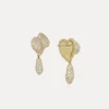 Mimosa Pave Earrings