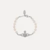 Mini Bas Relief Pearl Bracelet