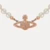 Mini Bas Relief Pearl Choker