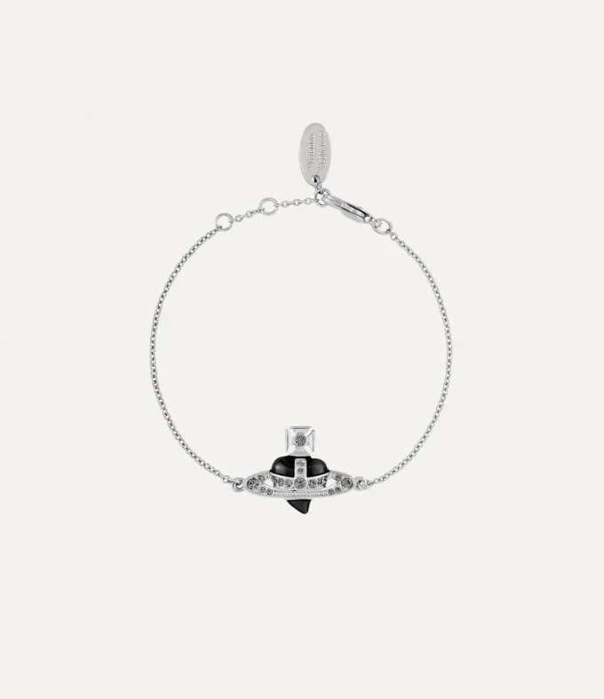 New Diamante Heart Bracelet