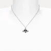 New Diamante Heart Pendant Necklace