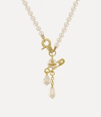 Small Claude Pearl Necklace Small Claude Pearl Necklace