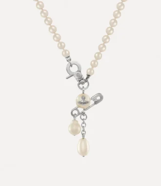 Small Claude Pearl Necklace Small Claude Pearl Necklace