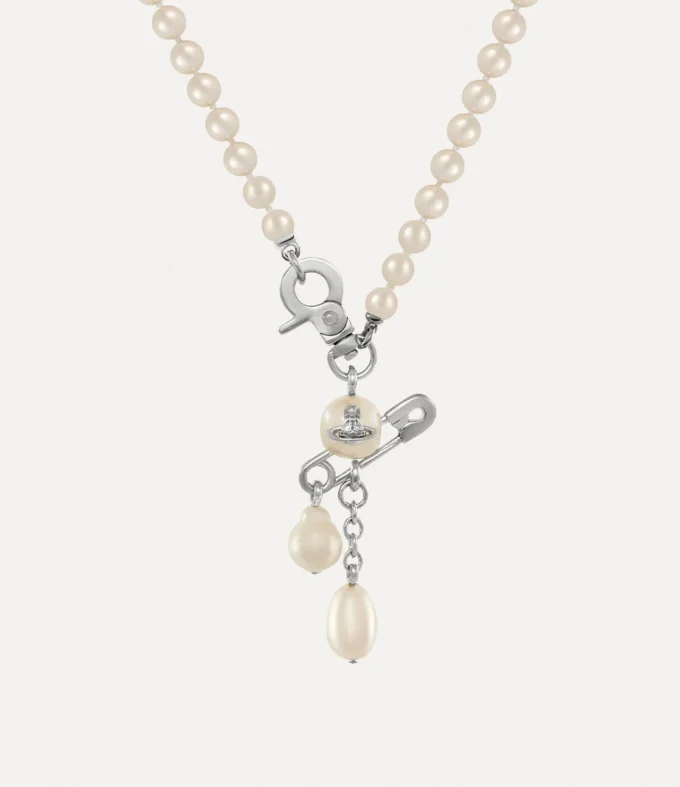 Small Claude Pearl Necklace